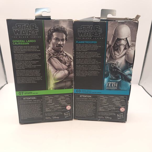 Star Wars Black Series Lando Calrissian Flametrooper New in Packaging - Picture 2 of 8